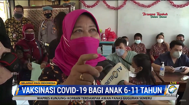 Vaksinasi Anak 6-11 Tahun Mulai Digelar, Antusiasme Masyarakat Sangat Tinggi