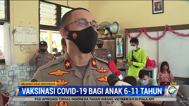 Sejumlah Pihak Berkolaborasi Kejar Vaksinasi Covid-19 Untuk Anak 6-11 Tahun