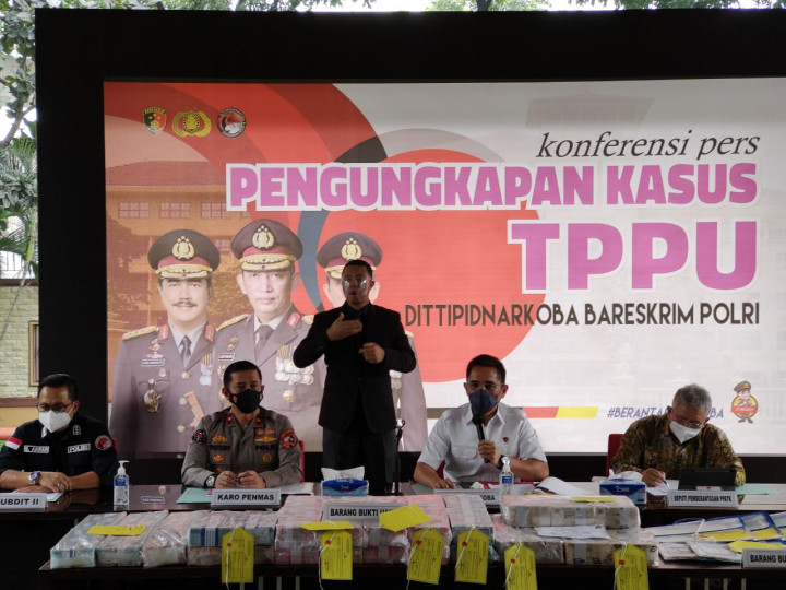 Fulus Rp338 M Disita dari Pencucian Uang Kasus Narkotika dan Obat Ilegal