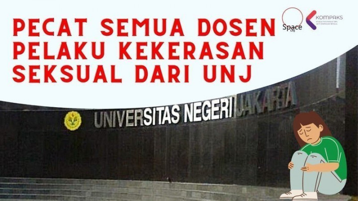 Muncul Petisi Pecat Dosen UNJ Pelaku Pelecehan Seksual, Sudah Diteken 14 Ribu Orang
