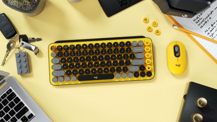 Logitech Rilis Keyboard Mekanik dan Mouse Tema Warna Ekspresif