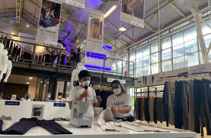 <i>Startup</i> Fesyen Kasual Gandeng Konveksi Lokal Kembangkan Sistem Otomatisasi