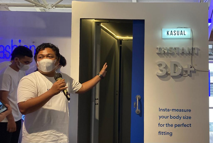Sambangi Sensasi Mengukur Celana Lewat 3D Scanner di Kasual Custom Week