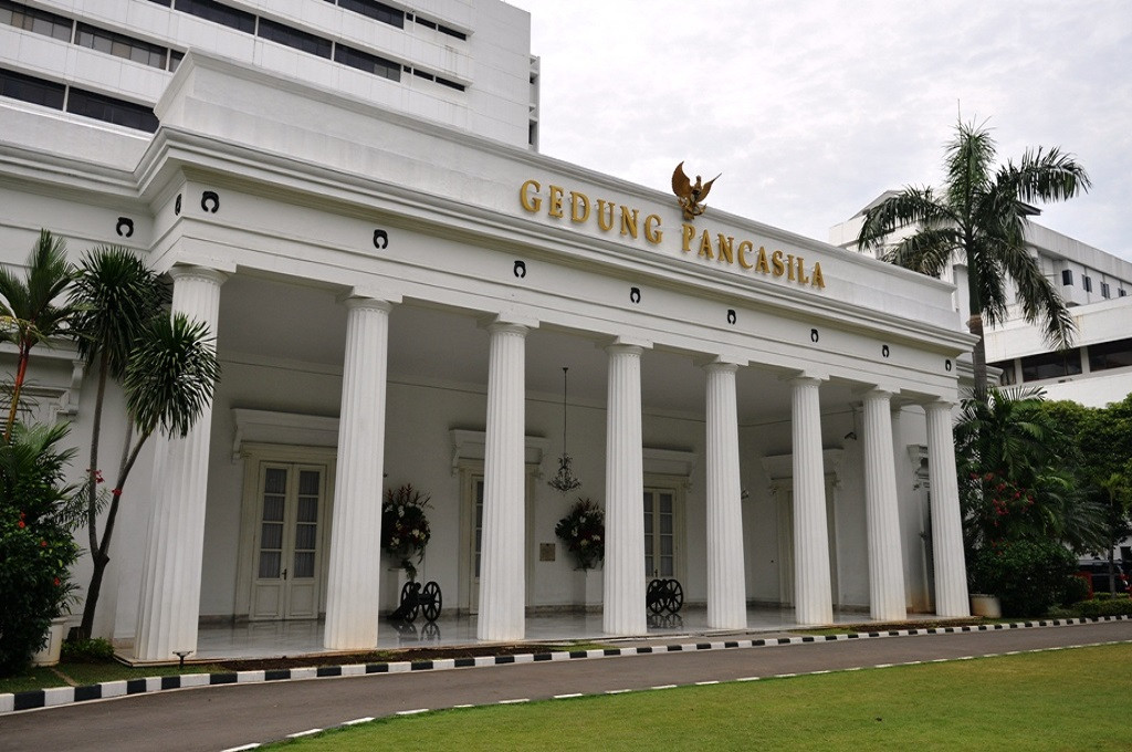 Gedung Pancasila di Kementerian Luar Negeri. (Kemenlu RI)