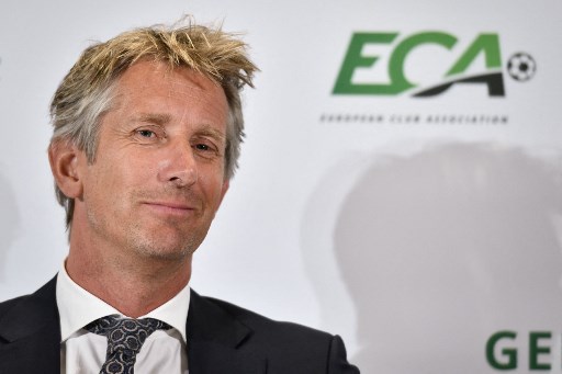 Edwin van der Sar. (FABRICE COFFRINI / AFP)