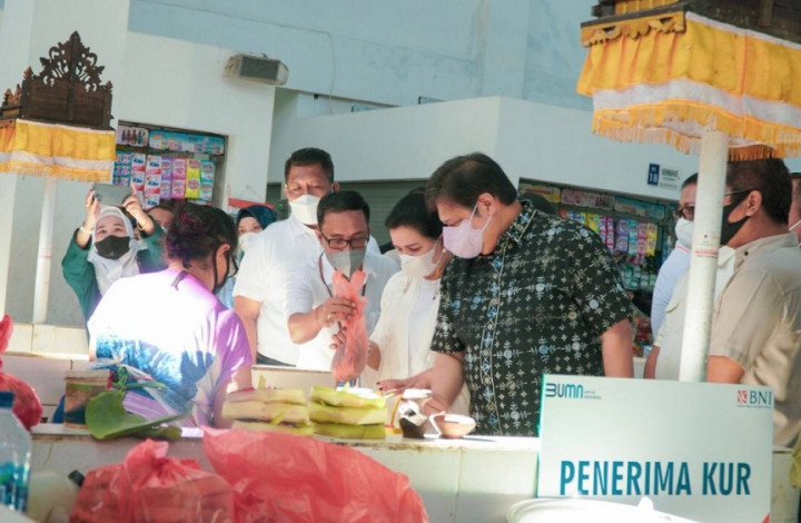 Airlangga Hartarto Mengapresiasi Program Digitalisasi Ekosistem Pasar BNI