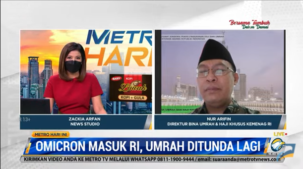 Pemberangkatan 408 Jemaah Umrah Indonesia Ditunda Akibat Omicron
