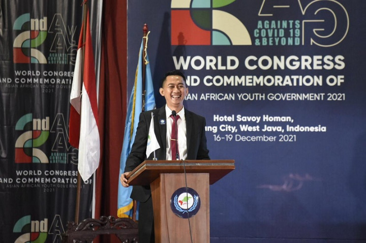 Saddam Al Jihad Jadi Presiden Pemuda Asia Afrika