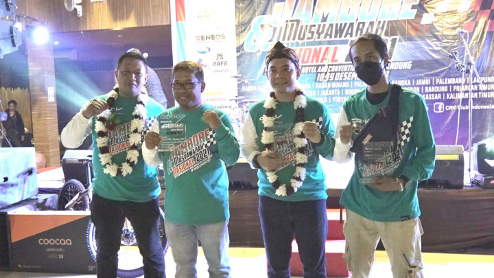 Jamnas dan Munas CR-V Club Indonesia Lahirkan Ketua Umum Baru