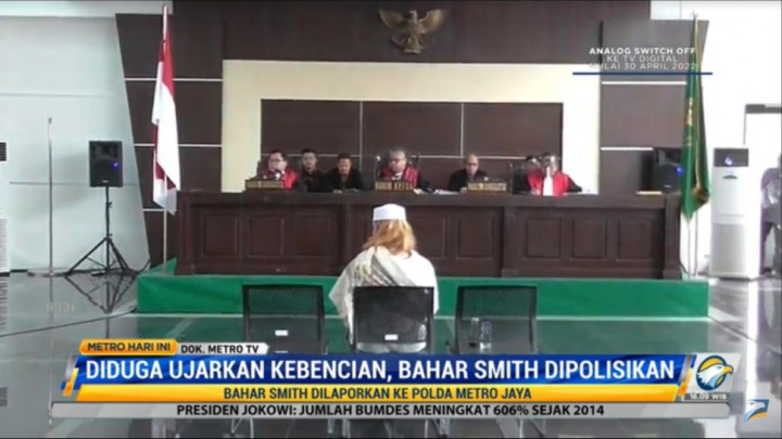 Bahar bin Smith Dipolisikan Gara-gara Dugaan Ujaran Kebencian