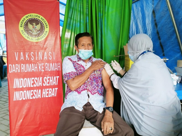 BIN Sulbar Percepat Vaksinasi Warga Pelosok