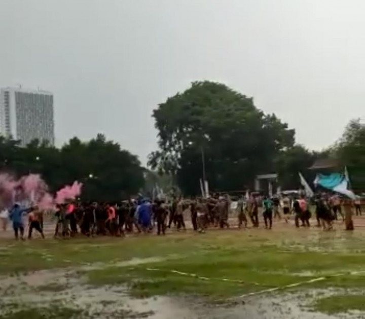 Pertandingan Sepak Bola Antar OPD Tangsel Diwarnai Keributan