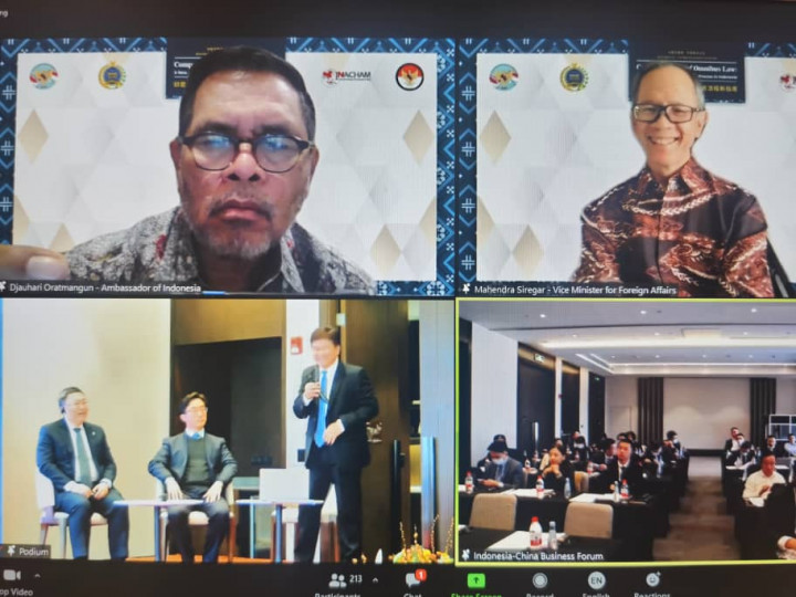 Pengenalan Omnibus Law Tingkatkan Kepercayaan Investor Tiongkok ke Indonesia