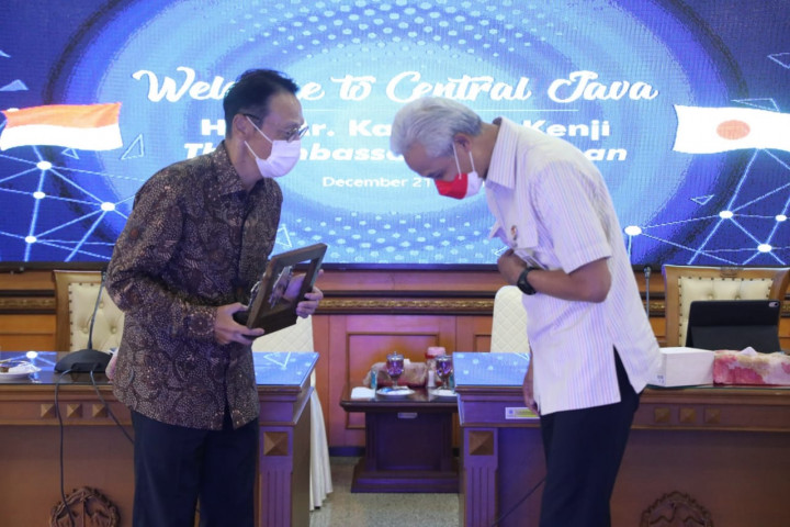 Ganjar Ingin Jalin Kerja Sama Penanggulangan Bencana dengan Jepang