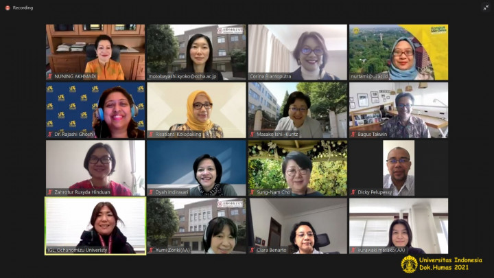 UI dan Universitas Ochanomizu Gelar Simposium Bahas Kepemimpinan Perempuan