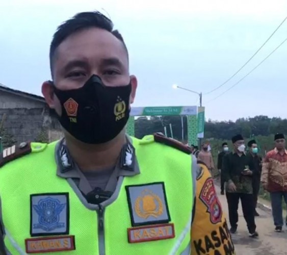 Lalu Lintas di Lamteng Satu Arah selama Muktamar NU