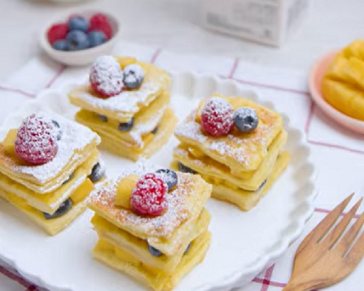 Milk Mango Sandwich, Menu Dessert untuk Hidangan Natal dan Tahun Baru