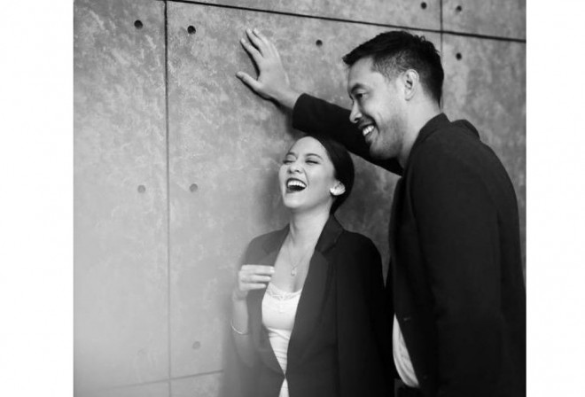 Lala Karmela dan Chris Hartland (Foto: instagram)