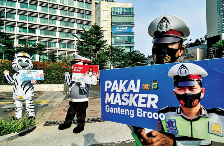 Penguatan Protokol Kesehatan, BNPB Luncurkan Mobil Masker