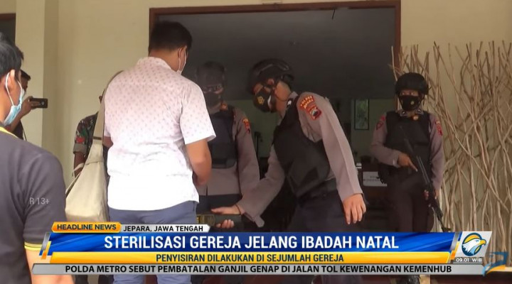 Gereja di Jepara Siaga dan Waspada Jelang Natal