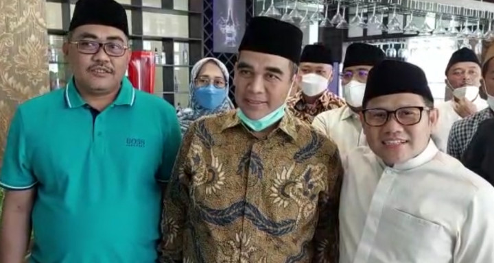 Muhaimin-Muzani Bahas Pilpres di Sela Muktamar NU
