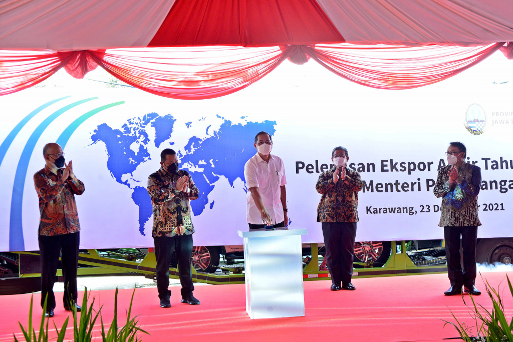 Mendag Lepas Ekspor Senilai Rp35,03 T dari 26 Provinsi