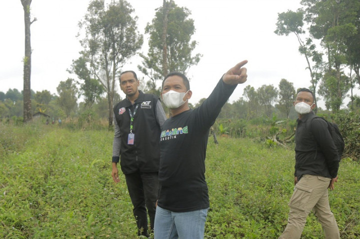 Perataan Lahan Relokasi Korban Semeru Sudah 50%