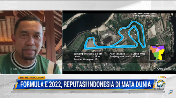 Ketua Pelaksana Formula E Optimistis Persiapan Rampung Semua