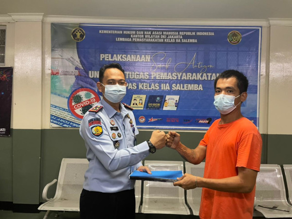 151 Narapidana Lapas dan Rutan Salemba Dapat Remisi Natal