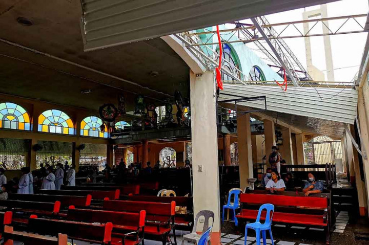 Korban Topan Rai Filipina Rayakan Natal dengan Penuh Keprihatinan