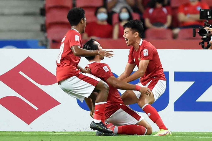 Piala AFF Babak Pertama: Indonesia Vs Singapura 1-1