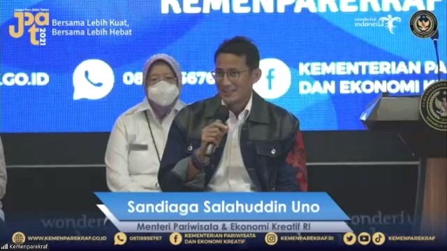 4 Pesan Utama Menparekraf dalam JPAT di 2021