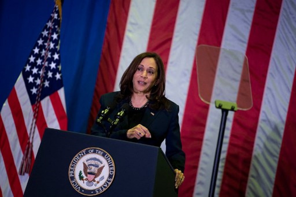 Wakil Presiden AS Kamala Harris. (Brendan Smialowski / AFP)