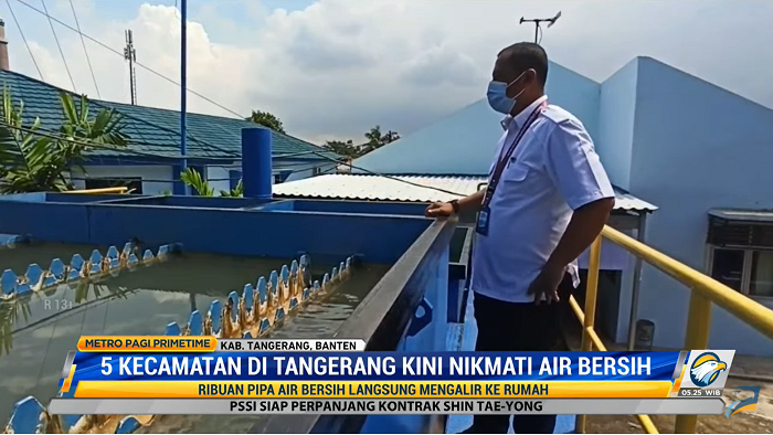 5 Kecamatan di Tangerang Kini Nikmati Air Bersih