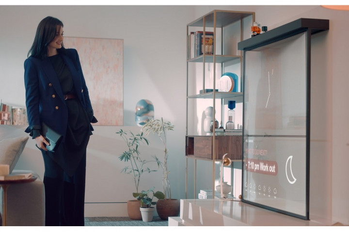 LG Display Pamerkan Lini Layar OLED Transparan di CES 2022