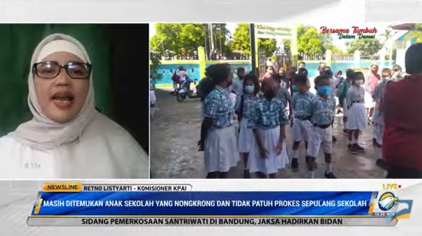 KPAI Sebut Pembelajaran Tatap Muka 100% Pada 2022 Berisiko