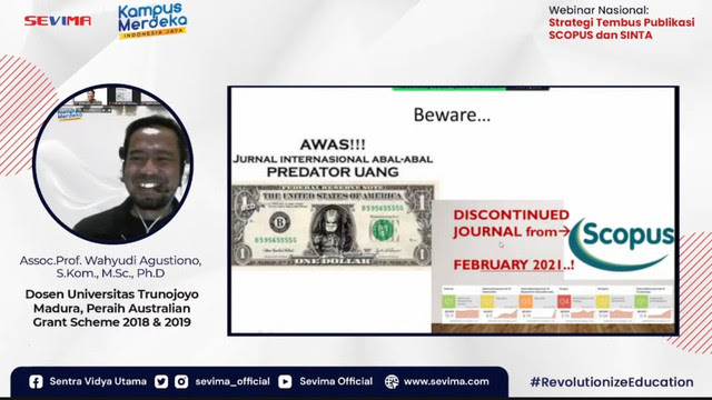 Tips Menulis Jurnal dari Profesor Universitas Trunojoyo