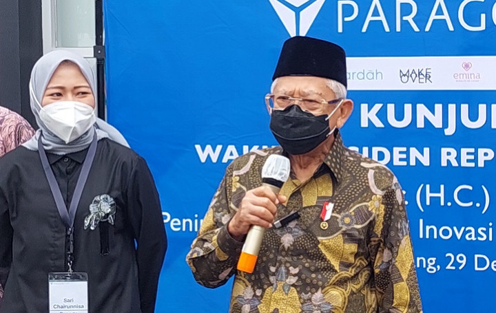 Kunjungi Industri Halal, Ma'ruf Tekankan Perpaduan Inovasi dan Halal