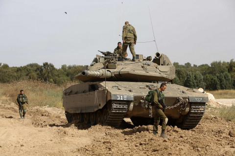 Warganya Terkena Tembakan, Israel Gempur Jalur Gaza