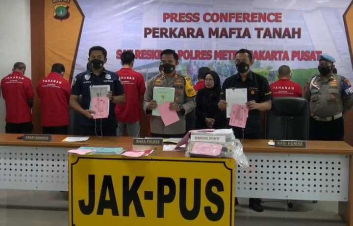 Polisi Bekuk Sindikat Mafia Tanah Kota Serang Libatkan Staf BPN