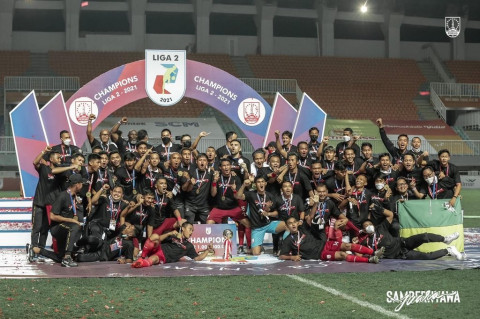 Tundukkan RANS Cilegon FC, Persis Solo Juara Liga 2 Indonesia 2021