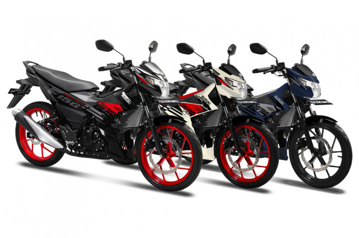 New Suzuki Satria F150 Sambut Tahun Baru 2022