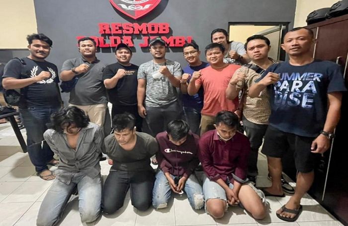 Kawanan Penculik dan Pemeras di Jambi Ditangkap