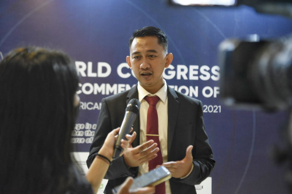 Presiden Asian African Youth Goverment (AAYG), Respiratori Saddam Al-Jihad. Dok. Istimewa