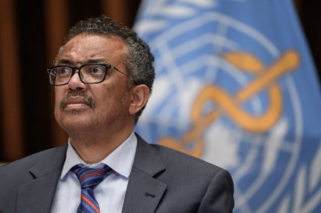 Dirjen WHO Tedros Adhanom Ghebreyesus. (AFP)