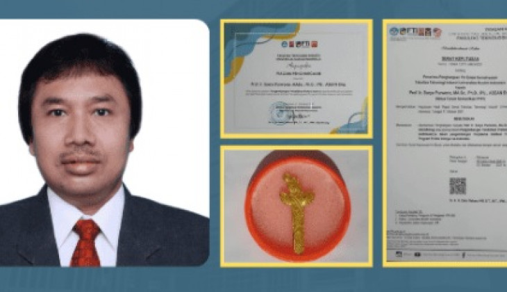 ?Guru Besar Fakultas Teknik UGM, Prof. Ir. Suryo Purwono, MA.Sc., Ph.D., IPU., ASEAN Eng. Foto: UGM/Humas