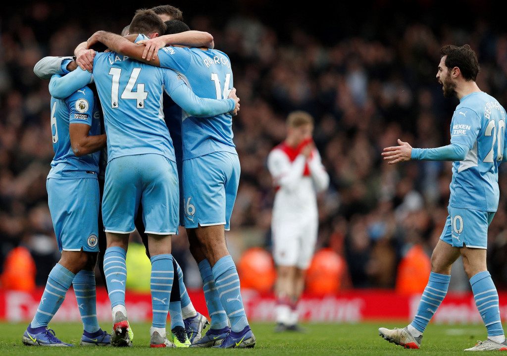 Arsenal Vs Manchester City: Citizens Kalahkan 10 Pemain The Gunners