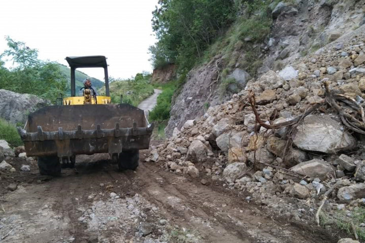 Akses Jalan di Mapitara Kembali Normal Pascalongsor