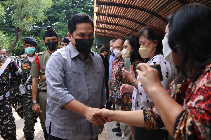 Kunjungi Jemaat GKI Diponegoro, Erick Thohir Disebut Merangkul Semua Kalangan