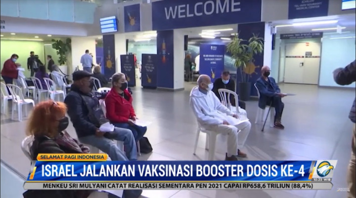 Israel Suntikkan Vaksin Dosin ke-4 ke Lansia dan Nakes